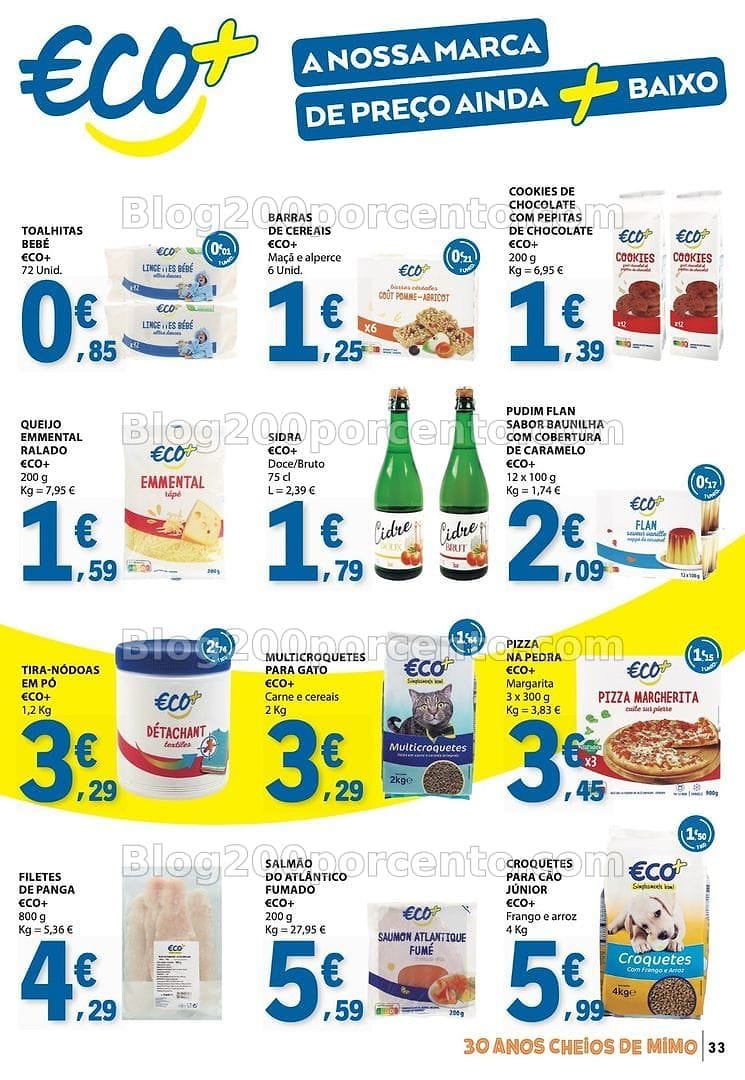 Antevisão Folheto E-LECLERC Marcas Próprias Promoções de 19 a 25 março